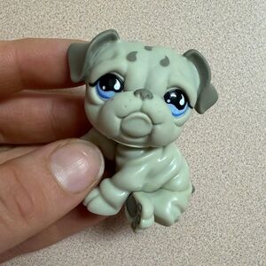 Hasbro Littlest Pet Shop Bulldog Lot #508 #107 #668